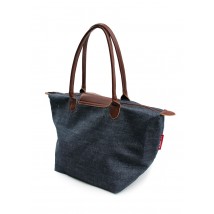 Denim bag POOLPARTY with flap