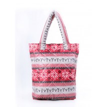POOLPARTY puffer bag with Nordic pattern