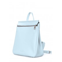 POOLPARTY Venice blue leather backpack