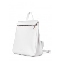 POOLPARTY Venice Leather Backpack White
