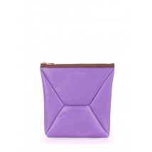 Leather cosmetic bag-clutch POOLPARTY THE X