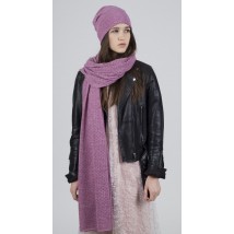 Stole scarf women's demi-season lavender
