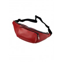 Bananka red women's sport from eco-leather