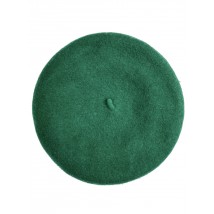 Stilvoller grüner Smaragd der Baskenmütze für Damen