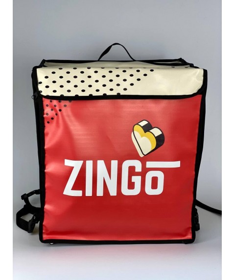 pizza sushi food delivery backpack