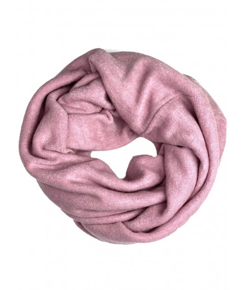 Snood-Kragen Damen warmer Winter-Wollschal rosa