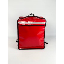 Backpack for food pizza delivery courier red GL2 (Glovo)