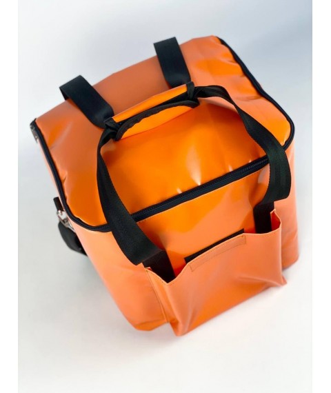 Thermotasche zum Liefern von Speisen, Sushi, Getr?nken orange KTZ02