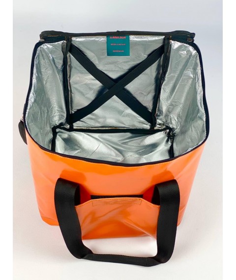 Thermo bag for delivery of food, sushi, drinks orange KTZ02