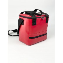 Thermal bag for food delivery drinks thermal bag thermo-refrigerator red
