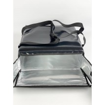 Thermal bag large for food delivery pizza bottles, thermorefrigerator tailoring