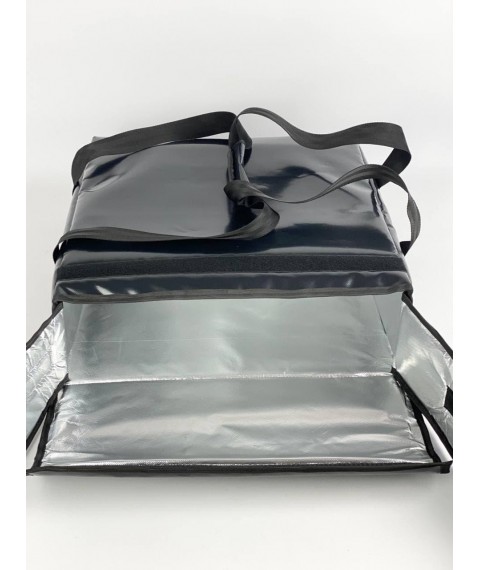 Thermal bag large for food delivery pizza bottles, thermorefrigerator tailoring