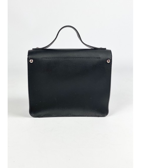 Schwarze Netztasche f?r Damen aus ?ko-Leder CHLDx6