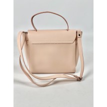 Pink women's bag made of eco-leather SD22x3