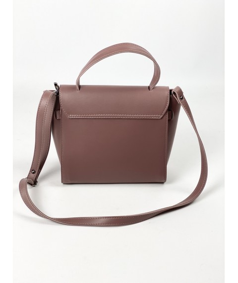 Women's bag burgundy-lilac eco-leather SD22x7