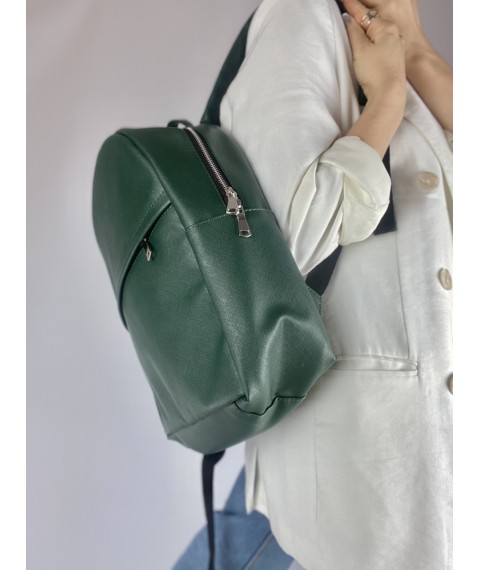 RM5x4 Damen Smaragd Eco Leder Rucksack