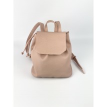 Urban women's backpack made of eco-leather powdery TVx12