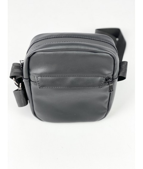 MMx1 schwarze Schultertasche aus Kunstleder f?r Damen