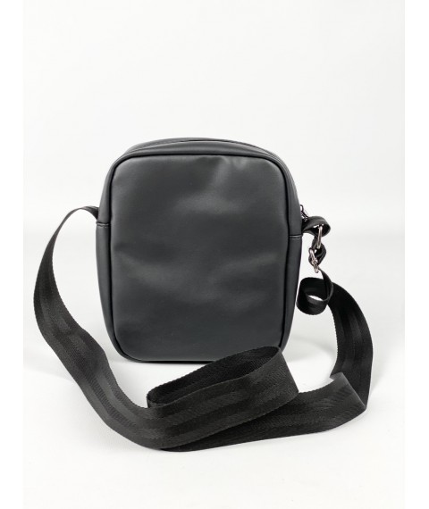 MMx1 schwarze Schultertasche aus Kunstleder f?r Damen