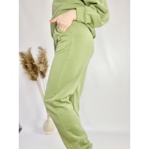 Gr?ne Damen-Jogginghose mit hohem Bund Gr??e S JOGx8