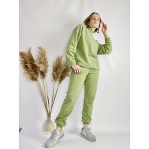 Gr?ne Damen-Jogginghose mit hohem Bund Gr??e S JOGx8