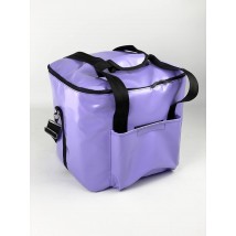THERMO BAG FOR DELIVERY OF FOOD, SUSHI, BEVERAGES COLOR LILAC KTZ06