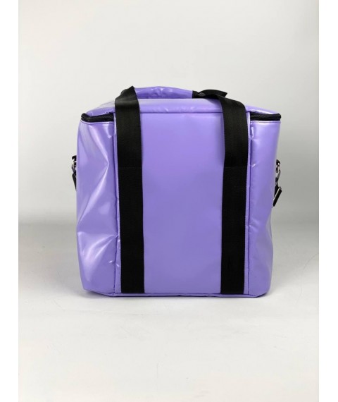 THERMO BAG FOR DELIVERY OF FOOD, SUSHI, BEVERAGES COLOR LILAC KTZ06