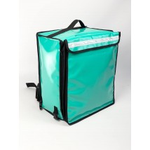 Backpack for food delivery pizza sushi drinks color Turquoise GL6 (Glovo)