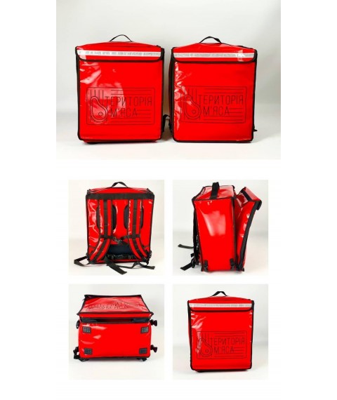 Production of thermal bags, bags for food delivery, thermal backpacks for couriers
