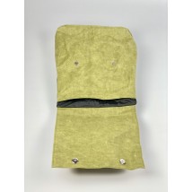 Backpack rectangular men's paper khaki KL1x31