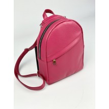 Crimson PU Leather Ladies Backpack Bag RM1x26