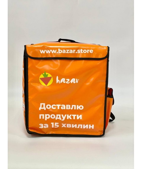 Производство терморюкзаков для доставки с логотипом кампании