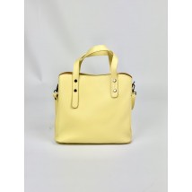 Lemon women's bag made of eco-leather