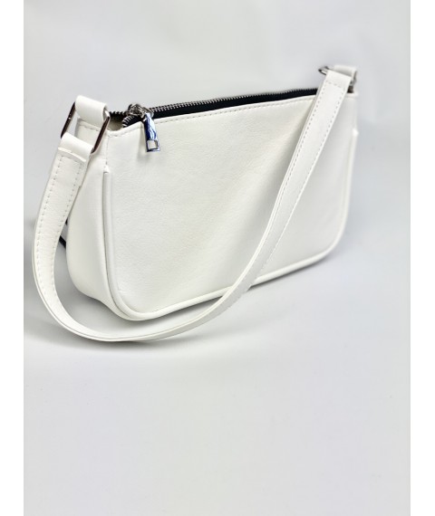 Women's handbag white mini