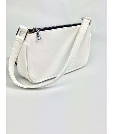Women's handbag white mini