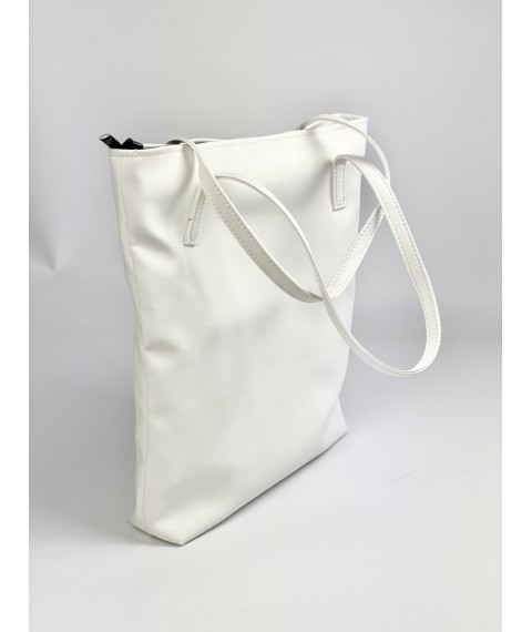 Женская сумка белая экокожа SP2x19