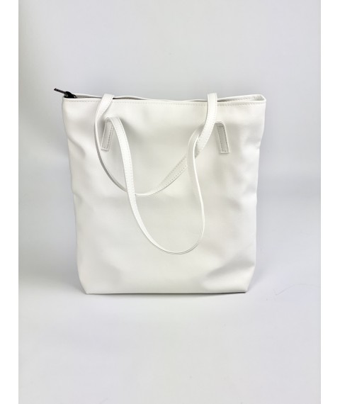 Женская сумка белая экокожа SP2x19