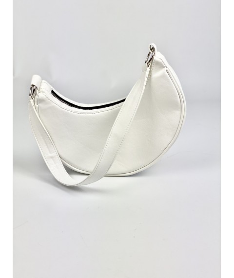 Women's bag white eco-leather BG2x3