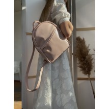 Сумка-рюкзак женская из экокожи пыльная черника RM1x24