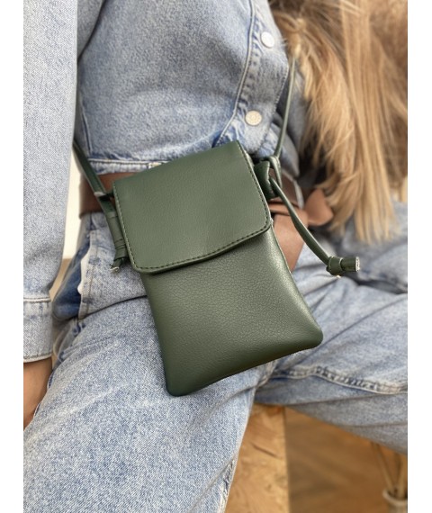 Damen Clutch Tasche für Telefon mit Schloss an einem langen verstellbaren Griff lila