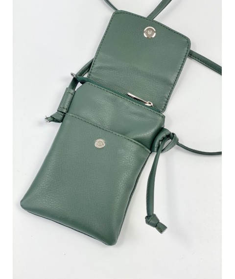 Damen Clutch Tasche für Telefon mit Schloss an einem langen verstellbaren Griff lila