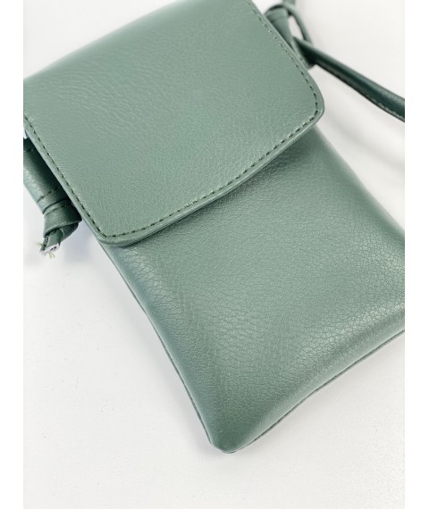 Damen Clutch Tasche für Telefon mit Schloss an einem langen verstellbaren Griff lila