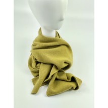 Ангоровый классический женский оливковый шарф