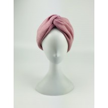 Powdery winter turban headband for women's wool mixture CHS2x
