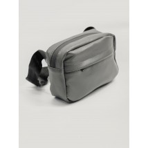 Men's leather belt bag 9psx9 graphite