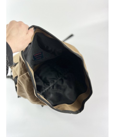 Рюкзак RL1x4 коричневый канвас