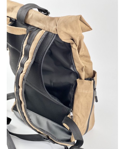 Рюкзак RL1x4 коричневый канвас