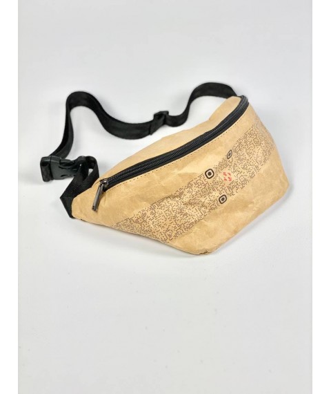 Promotional bag with your company logo made of kraft paper brown