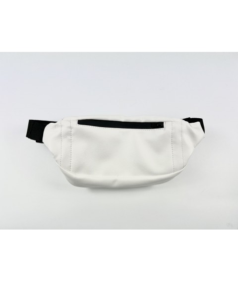 White matte man's banana top made of eco-leather large 5PSx24