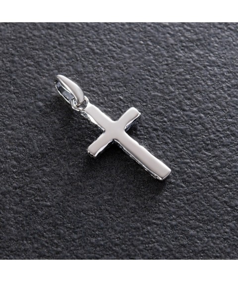 Silver cross (blackening) 132713 Onyx
